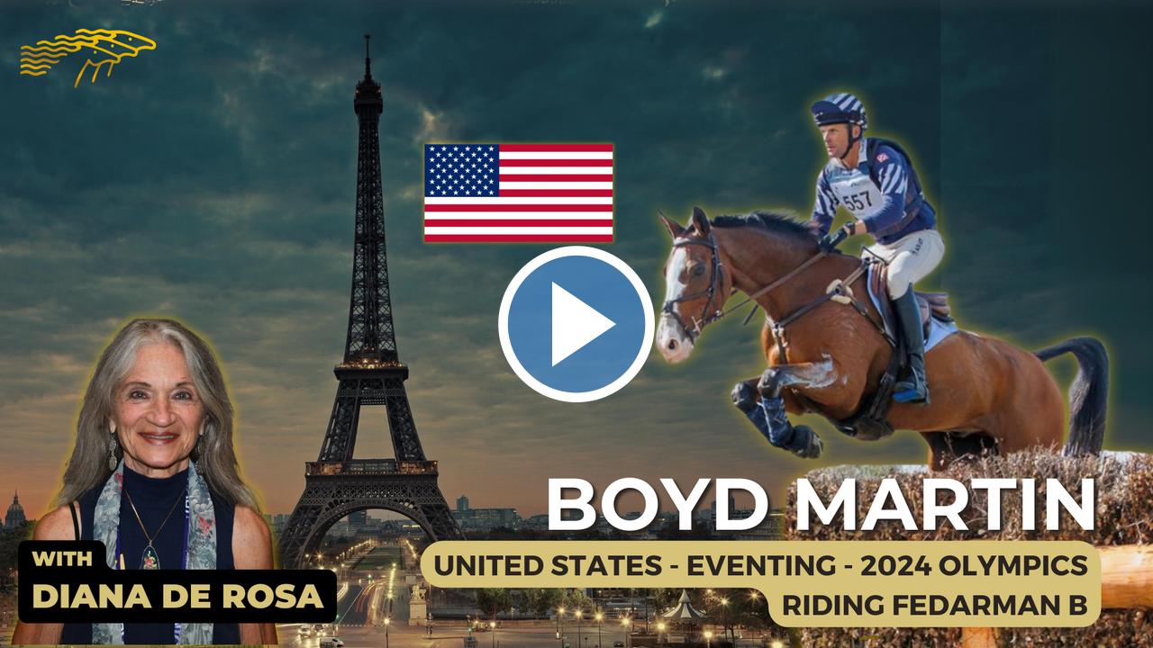 Boyd Martin Riding Fedarman B - USA Eventing Olympics Team Interview ...